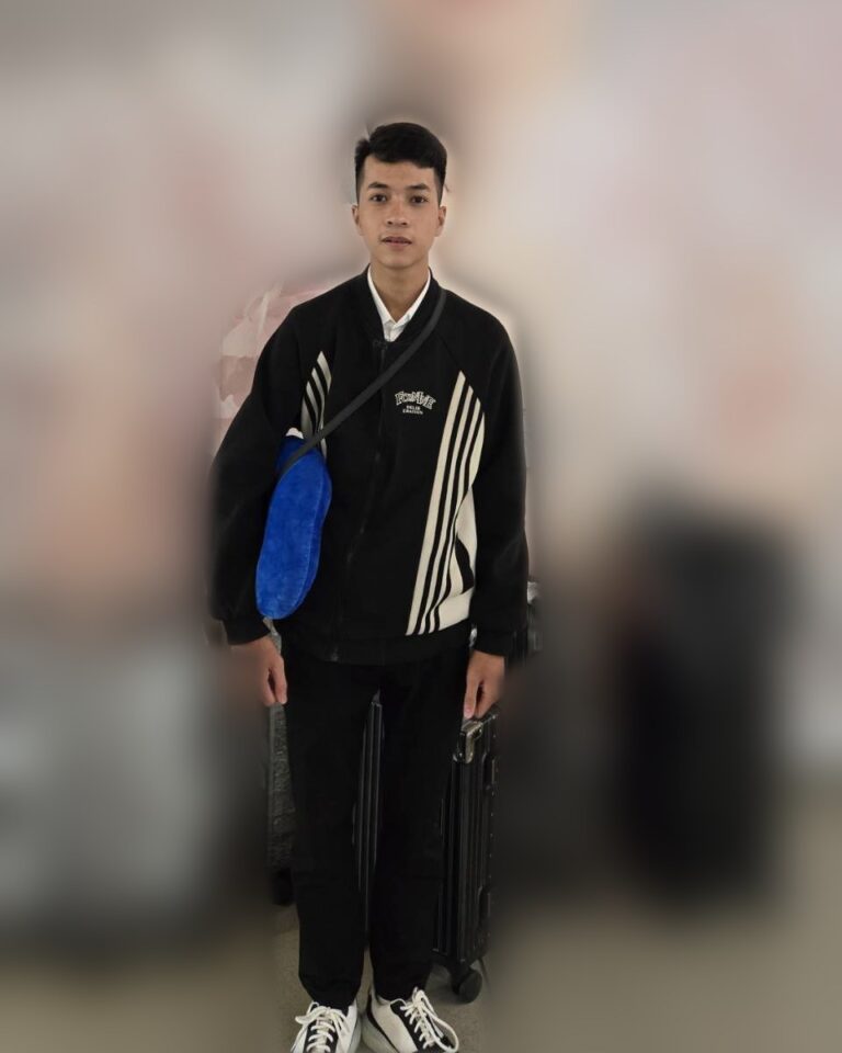 日本に到着したベトナムからの技能実習生